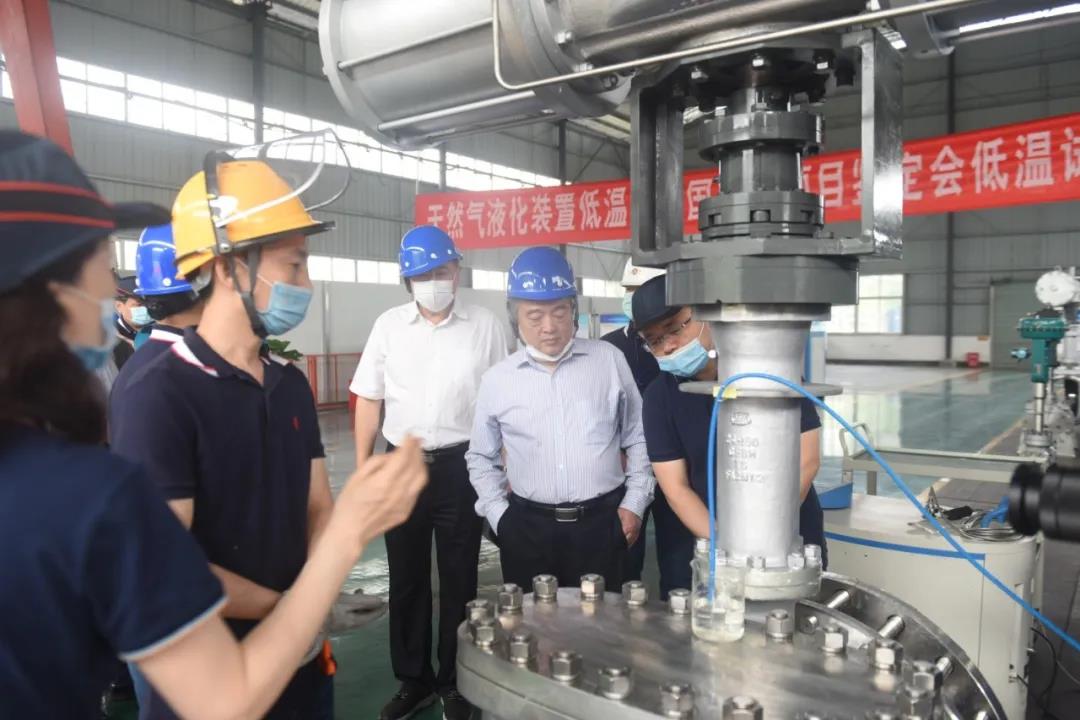 重庆川仪调节阀ldquo;天然气液化装置关键设备国产化&rdquo;项目,LNG低温阀门样机鉴定会顺利召开